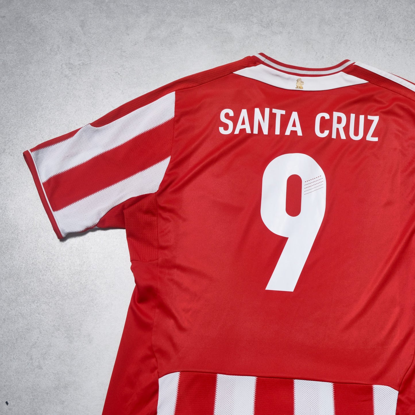 2010/11 Paraguay Home Shirt Adidas Santa Cruz (XL)