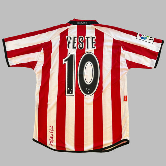 Athletic Bilbao 2006/2007 Player Issue Home Shirt - Yeste 10