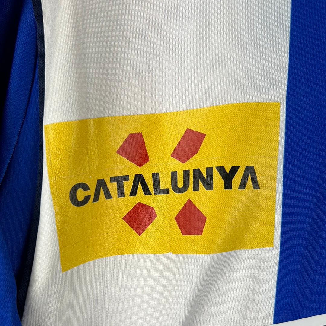 Espanyol 2006-2007 Player Issue Home Shirt - Extra Large - Torrejon 19