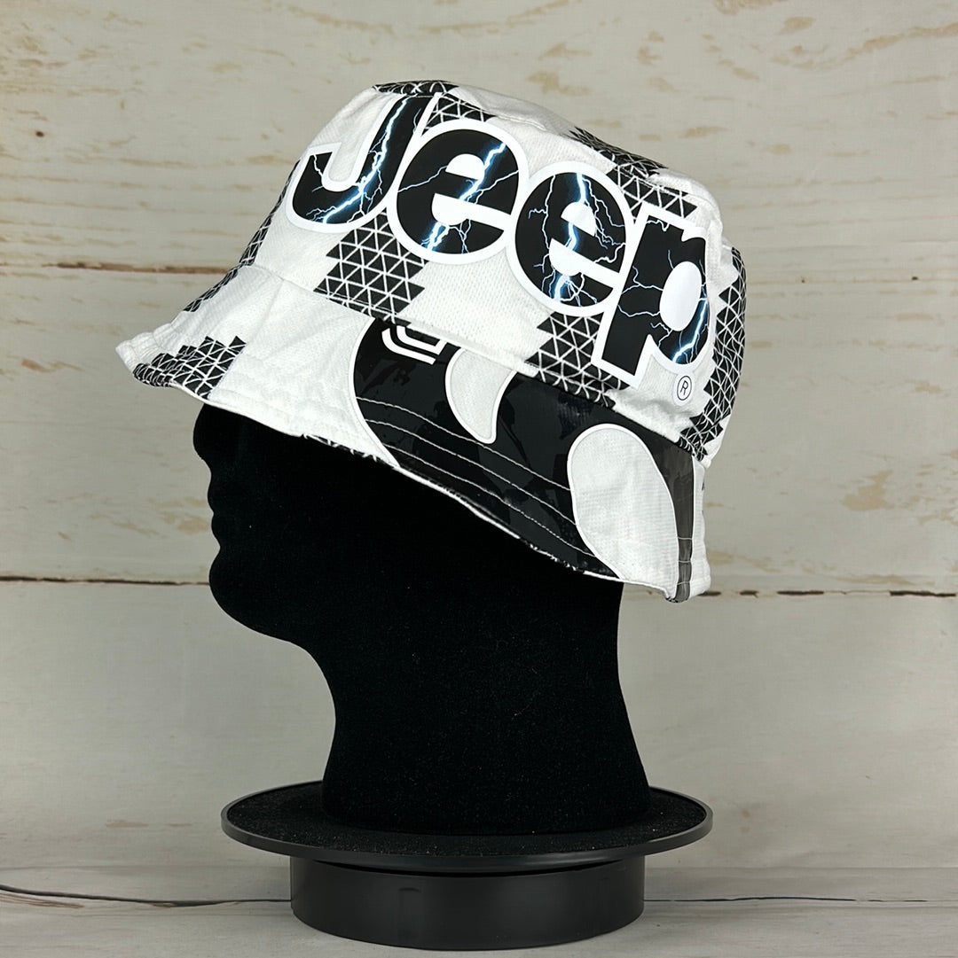 Juventus 2022-2023 Upcycled Home Shirt Bucket Hat *9