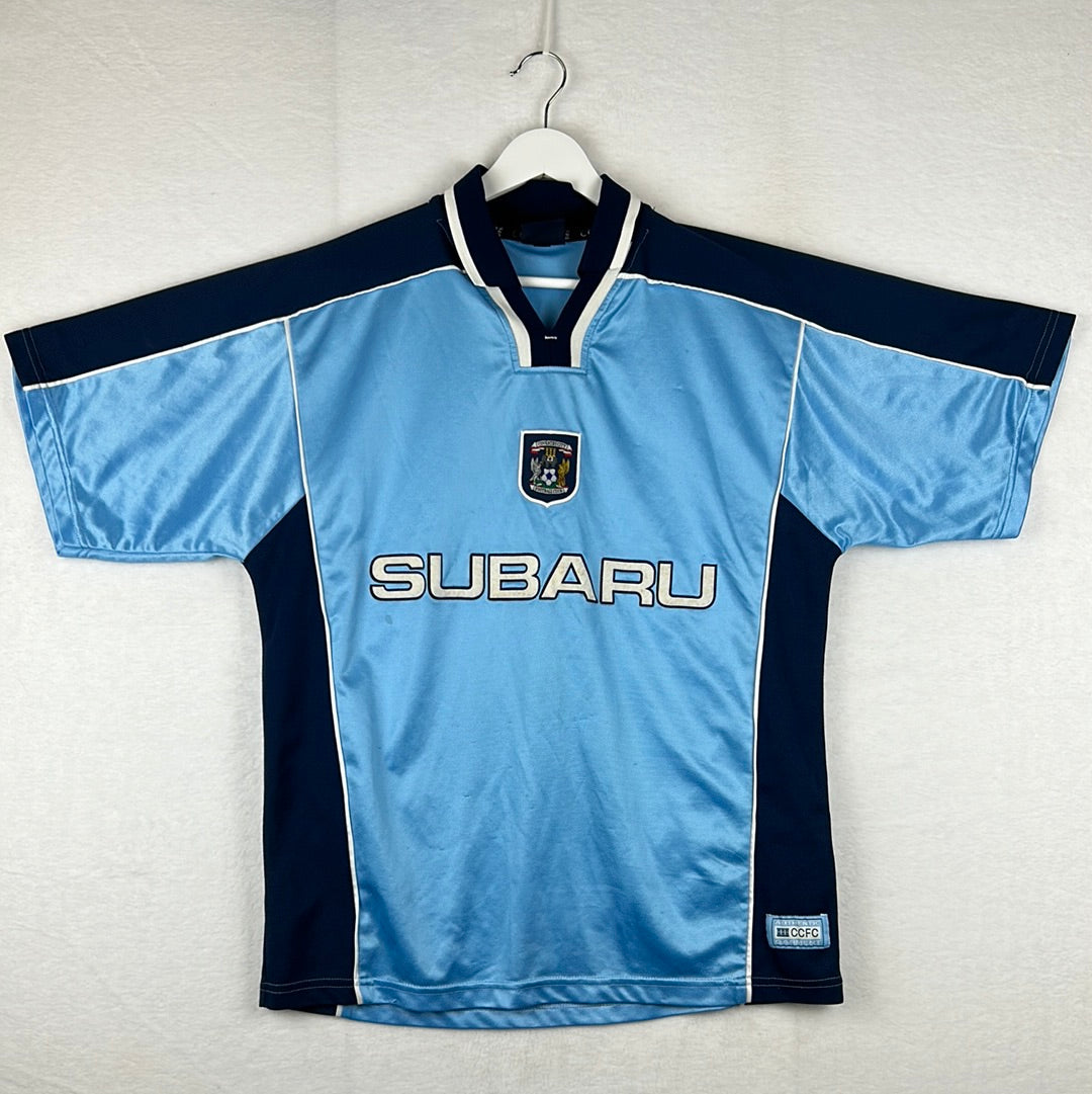 Coventry City 1999/2000 Home Shirt - 38/40 Inches