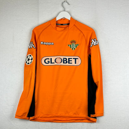 Real Betis 2005/2006 Match Worn Goalkeeper Shirt - Contreras 1