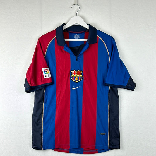 Barcelona 2001-2002 Home Shirt 