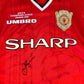 Manchester United 1999 European Home Shirt 2 Star - Beckham Signed