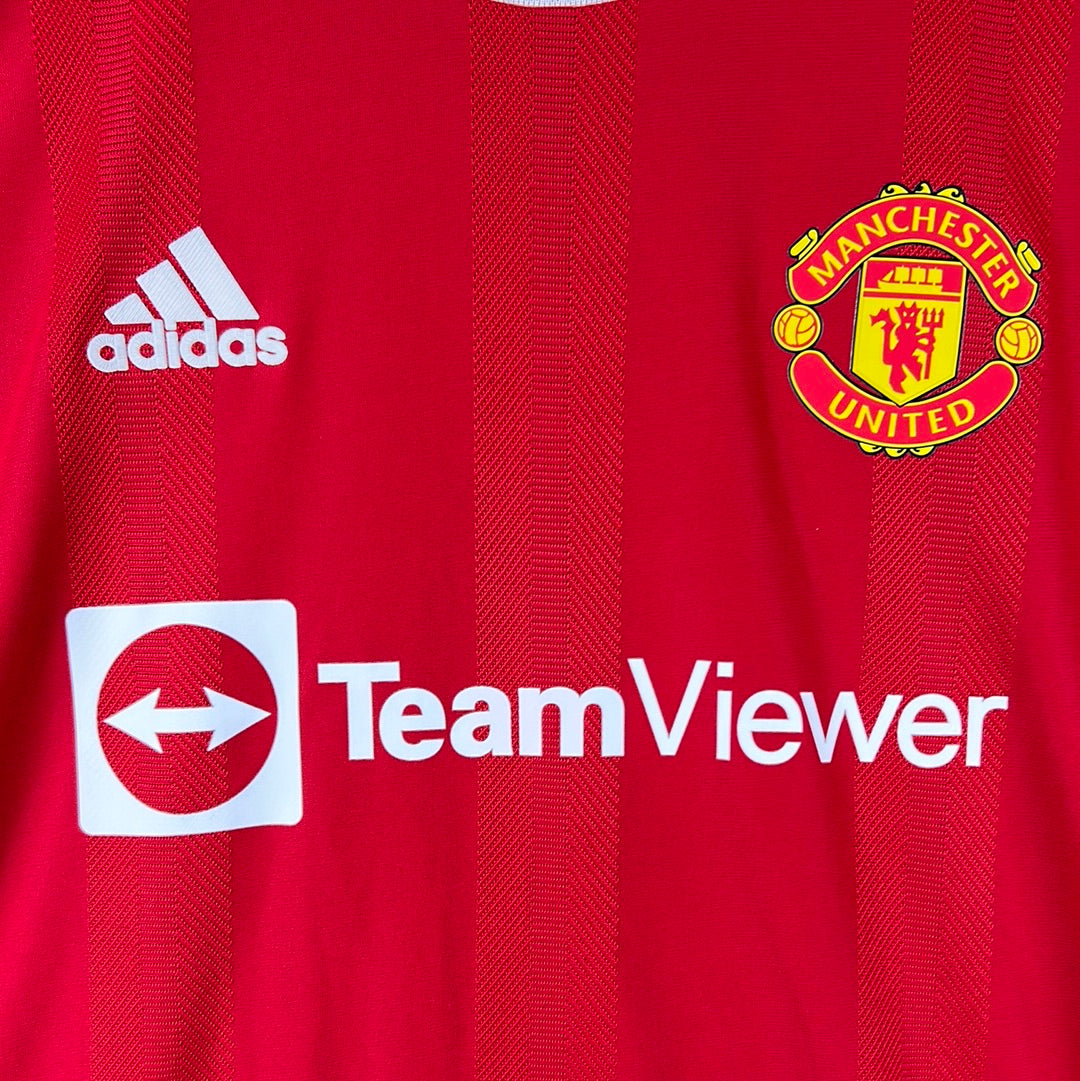 Manchester United 2021/2022 Player Issue Home Shirt - McTominay 39 - Signed