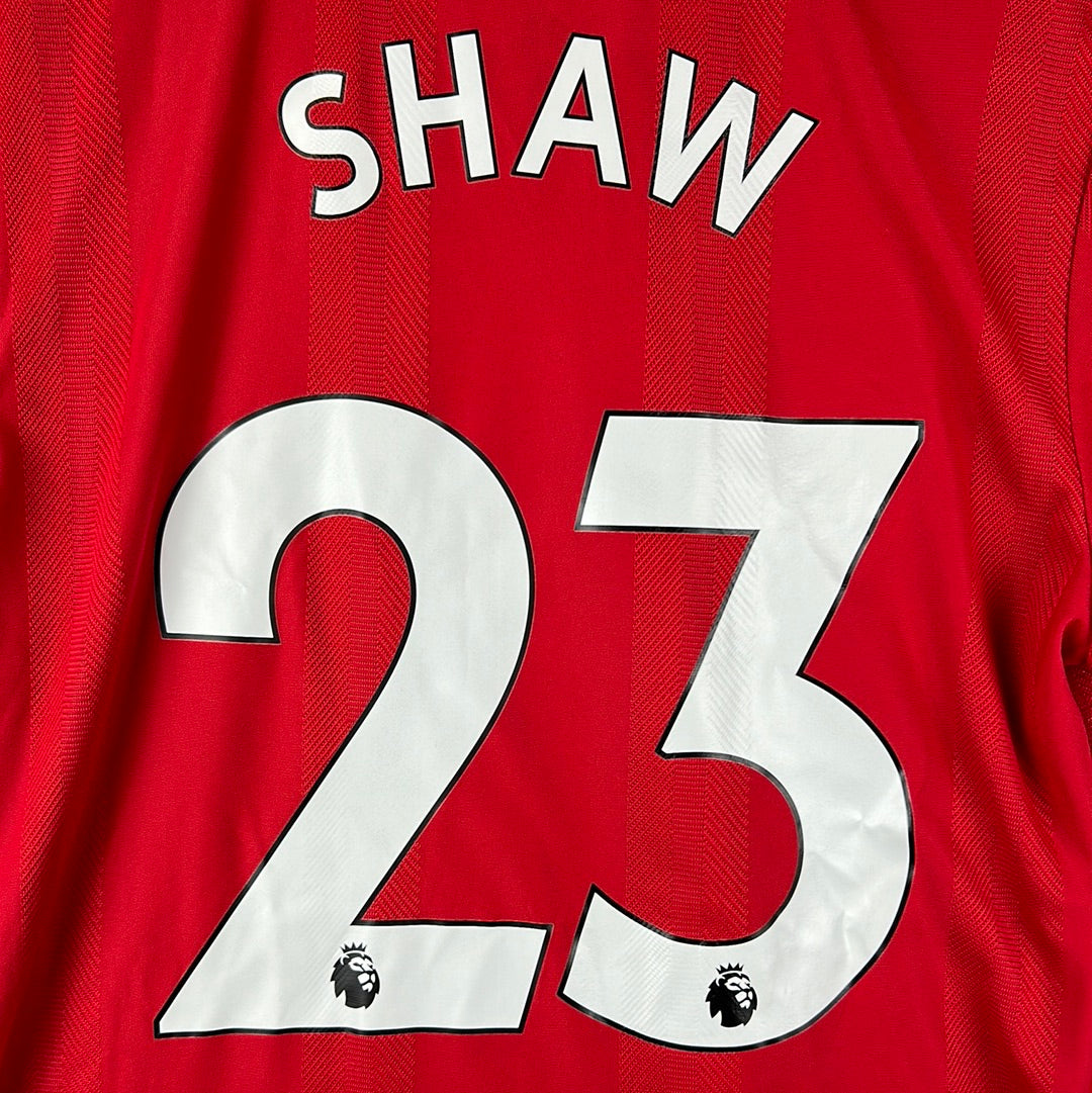 Manchester United 2021/2022 Player Issue Home Shirt - Shaw 3