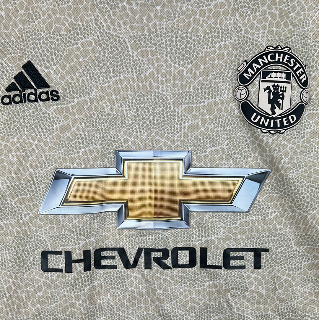 Manchester United 2019 2020 Away Shirt Official Adidas Shirt Casual Football Shirts