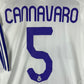 Real Madrid 2007/2008 Player Issue Home Shirt - Cannavaro 5