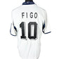 Real Madrid 2000-01 Home - Size S - Figo 10