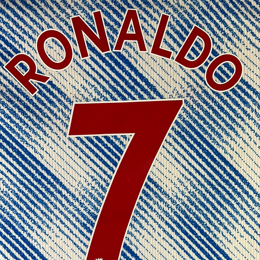 Manchester United 2021-2022 Youth Away Shirt - Age 7-8 - Ronaldo 7
