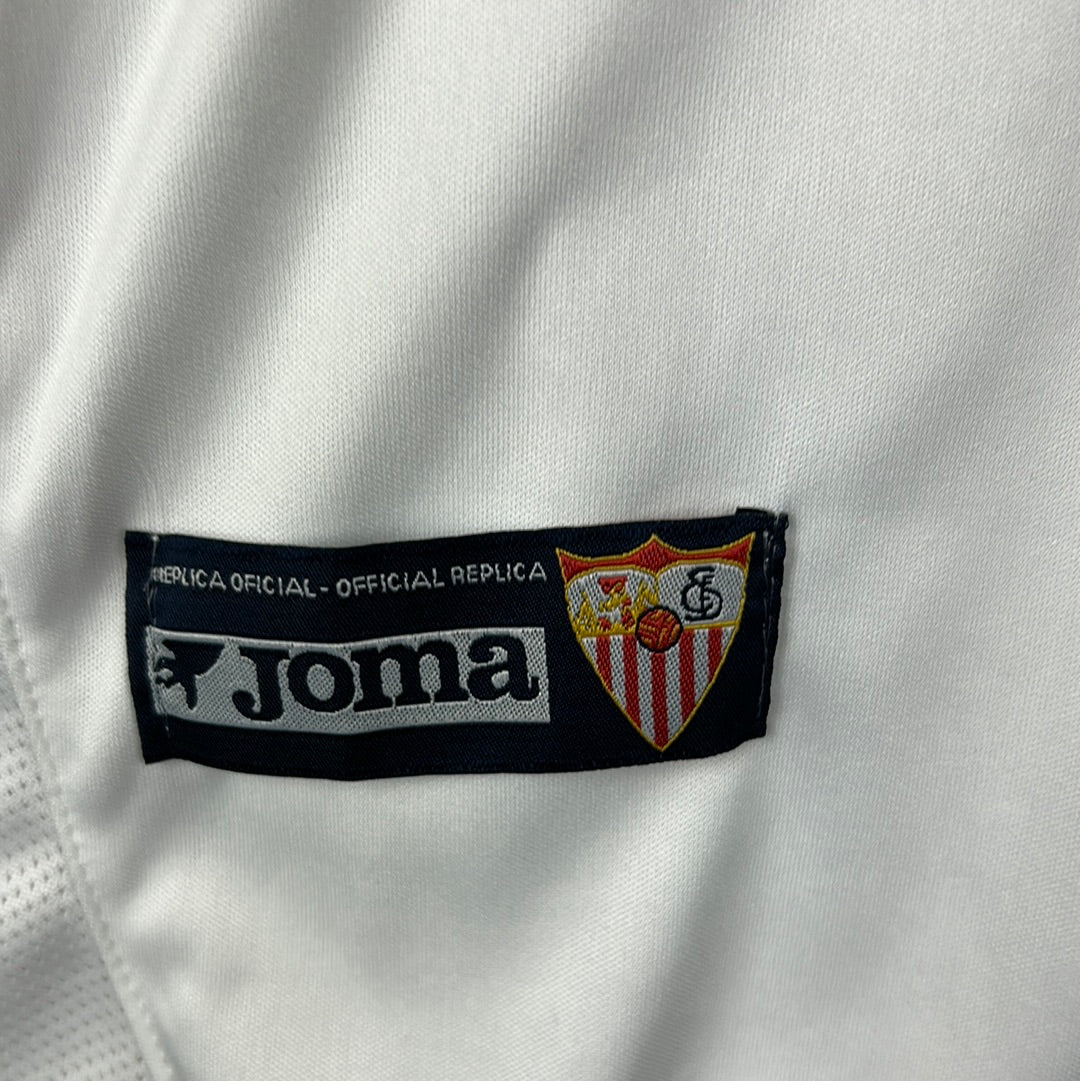 Sevilla 2003/2004 Player Issue Home Shirt - Reyes 10