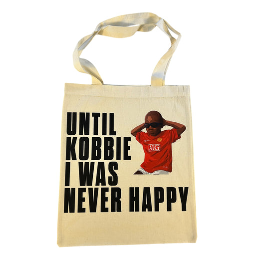 Mainoo Art - Tote Bag - Until Kobbie I Was Never Happy