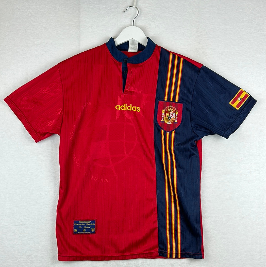 Spain 1996-1997 Home Shirt