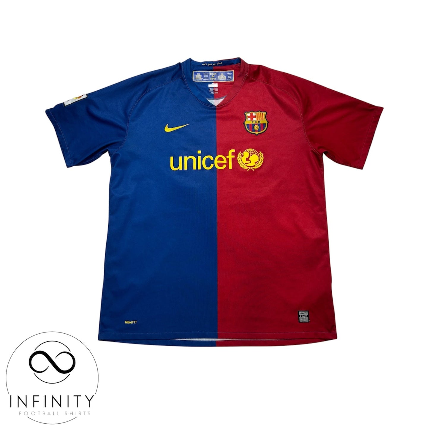 Barcelona Home Shirt 2008/09 (XL) Messi 10