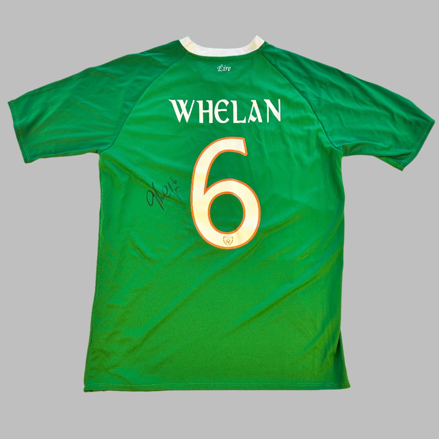 Ireland 2018 Signed Home Shirt - Whelan 6