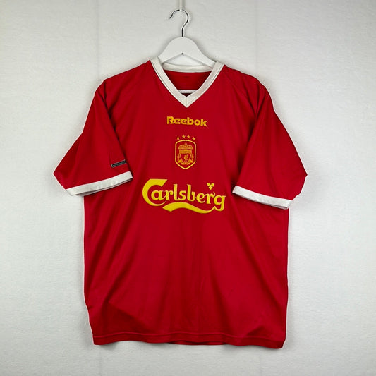Liverpool European Home Shirt 2001 