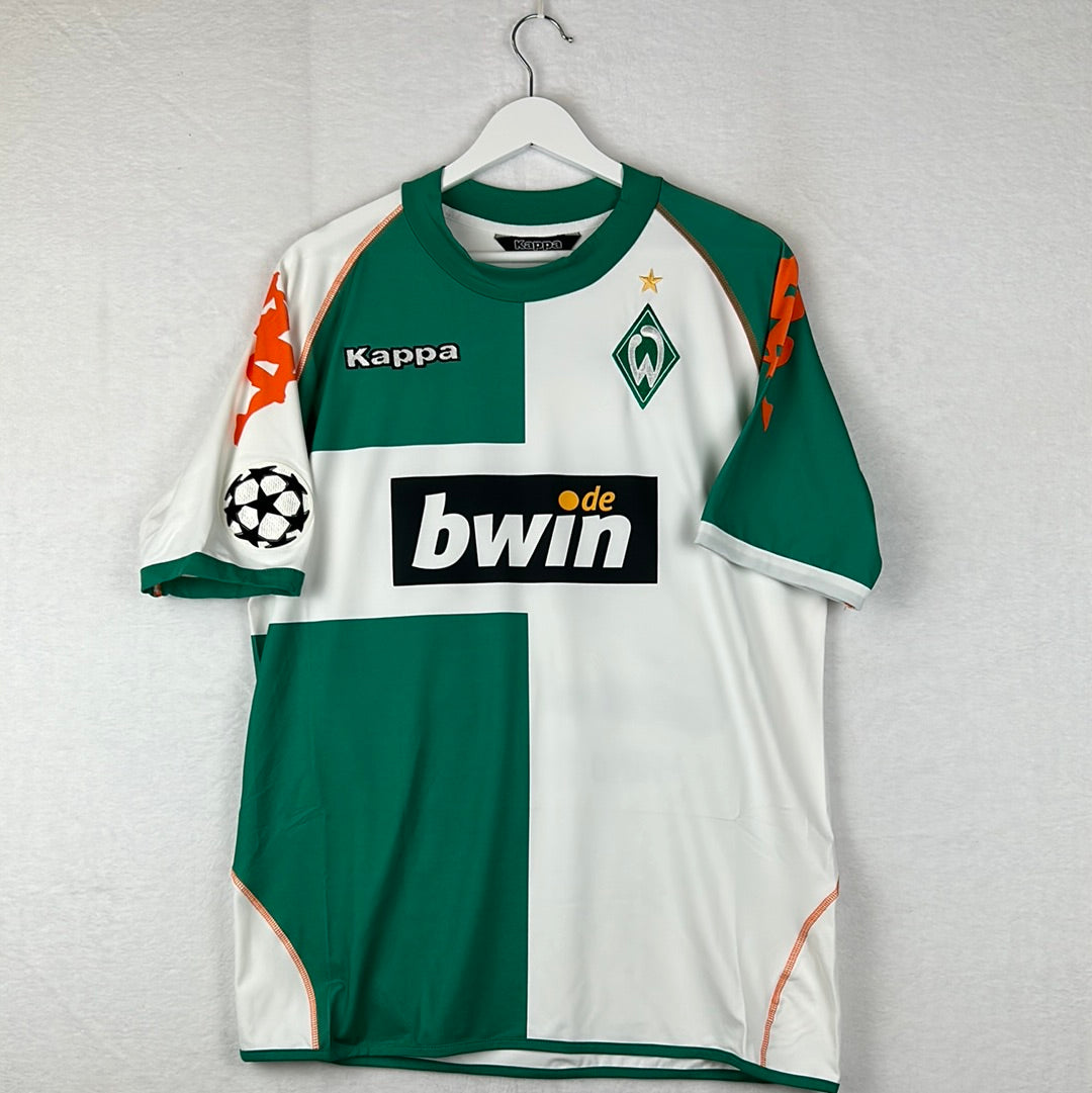 Werder Bremen 2006/2007 Player Issue Home Shirt - Almedia 23