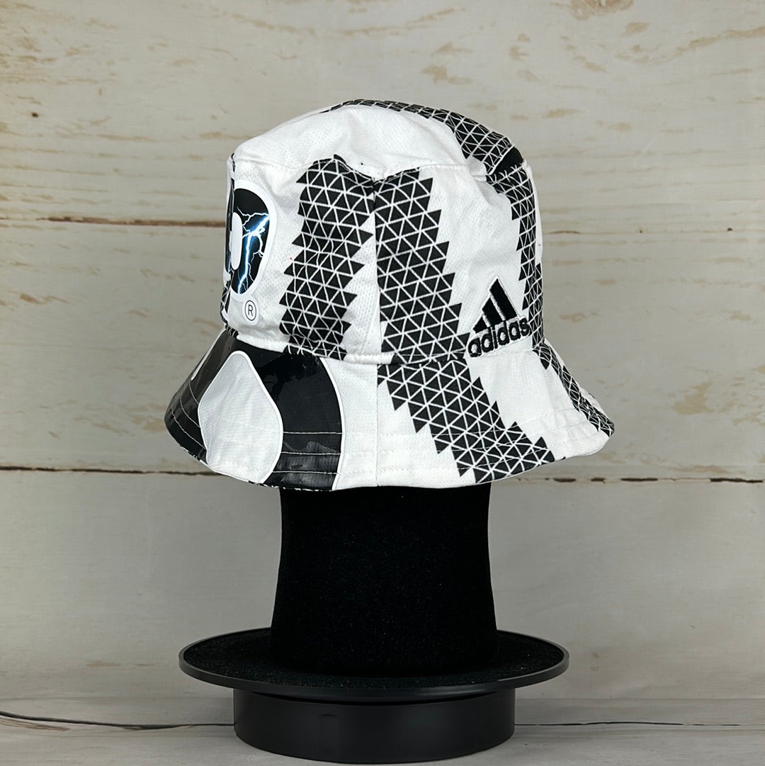 Juventus 2022-2023 Upcycled Home Shirt Bucket Hat *9