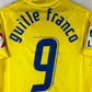 Villarreal 2007/2008 Match Worn Home Shirt - Franco