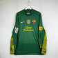 Barcelona 2011/2012 Player Issue Goalkeeper Shirt - Valdes 1