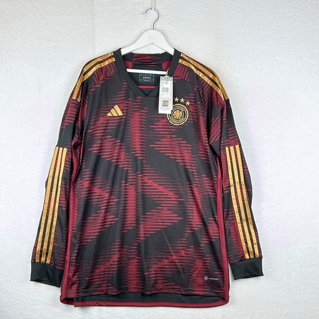 Germany 2022 Away Shirt Adult Sizes Official Adidas Shirt