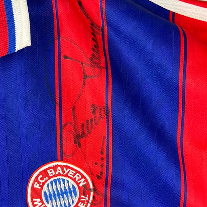 Bayern Munich 1995-1997 Player Issue Home Shirt *Signed - XL - Very Good Condition