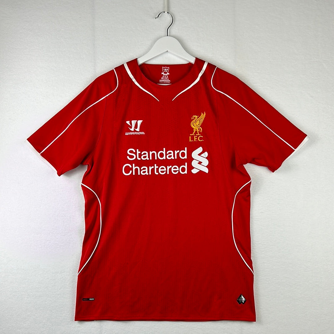 Liverpool 2014/2015 Home Shirt - Warrior Shirt