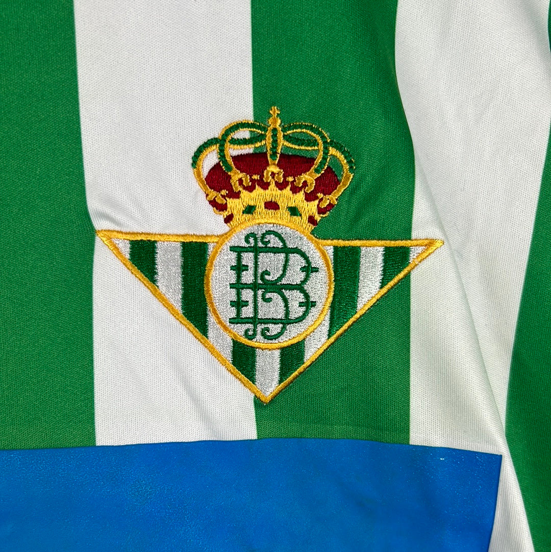 Real Betis 2010/2011 Player Issued Home Shirt - J Pereria 9