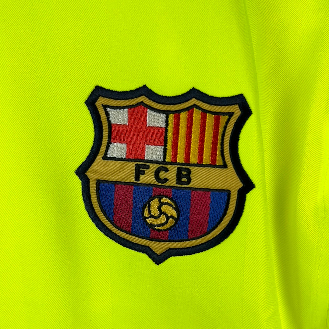 Barcelona 2005/2006 Player Issue Away Shirt - V. Bommel 17 - Long Sleeve - T90