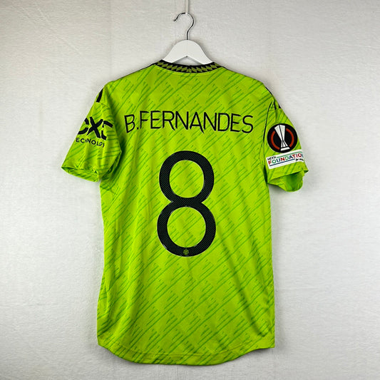 Manchester United 2022/2023 Player Issue Third Shirt - B Fernandes 8