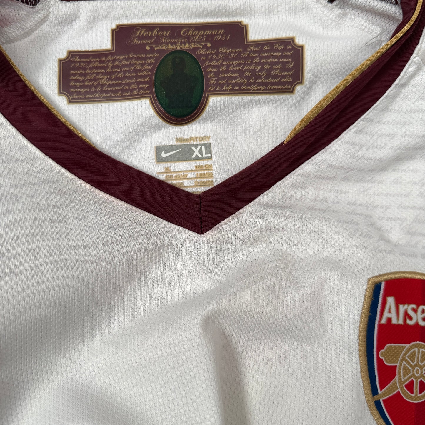 Arsenal 2007/2008 Away Shirt - XL