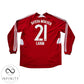 Bayern Munich Home Shirt LS 2007/08 (XL) Lahm 21