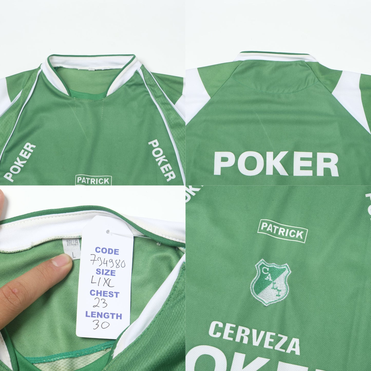 2005 Deportivo Cali (Colombia) Home Shirt Patrick (L/XL)