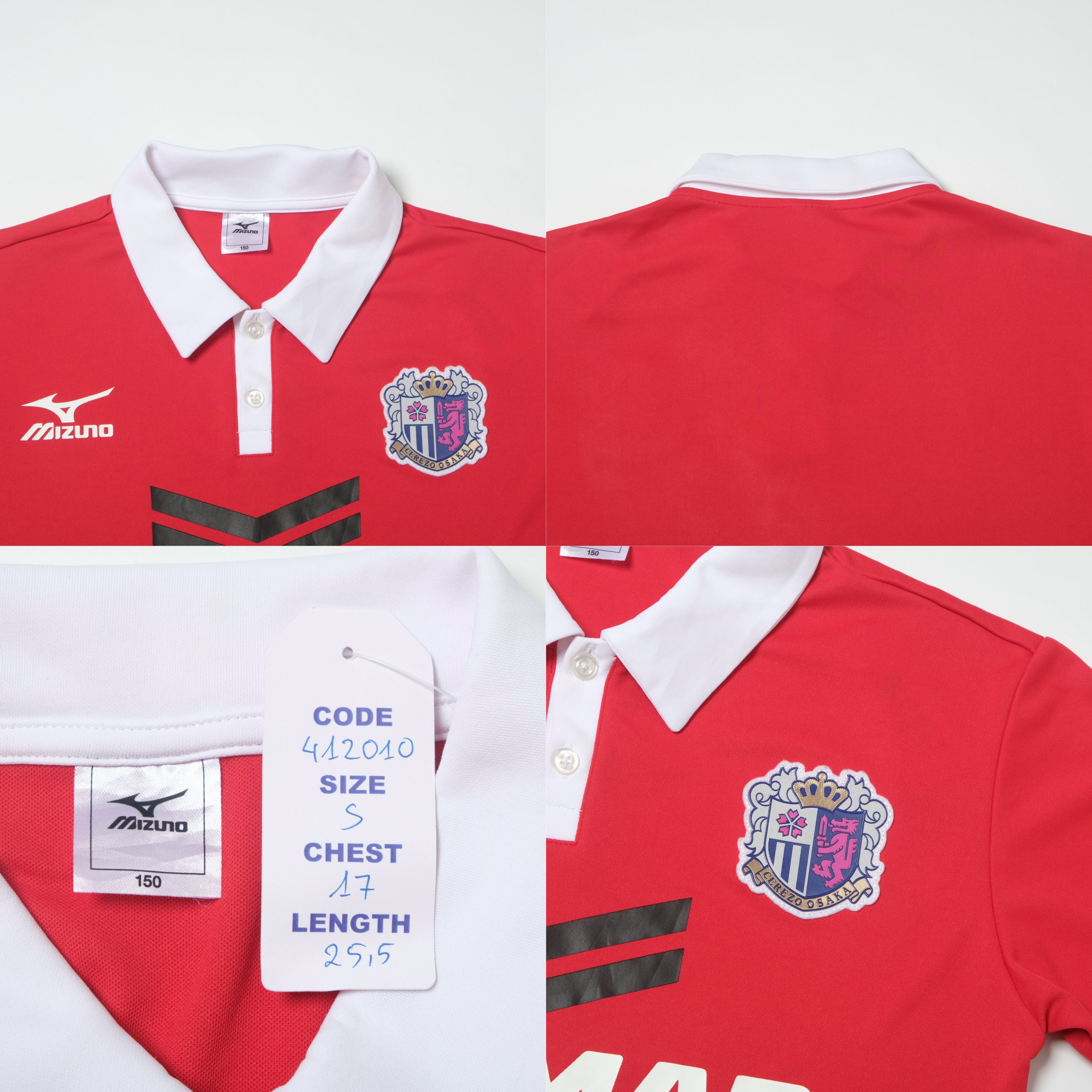 2013/14 Cezero Osaka Home Shirt Mizuno J-League (S) – Casual