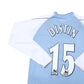 2006/07 Manchester City Home Shirt Reebok Distin (M)