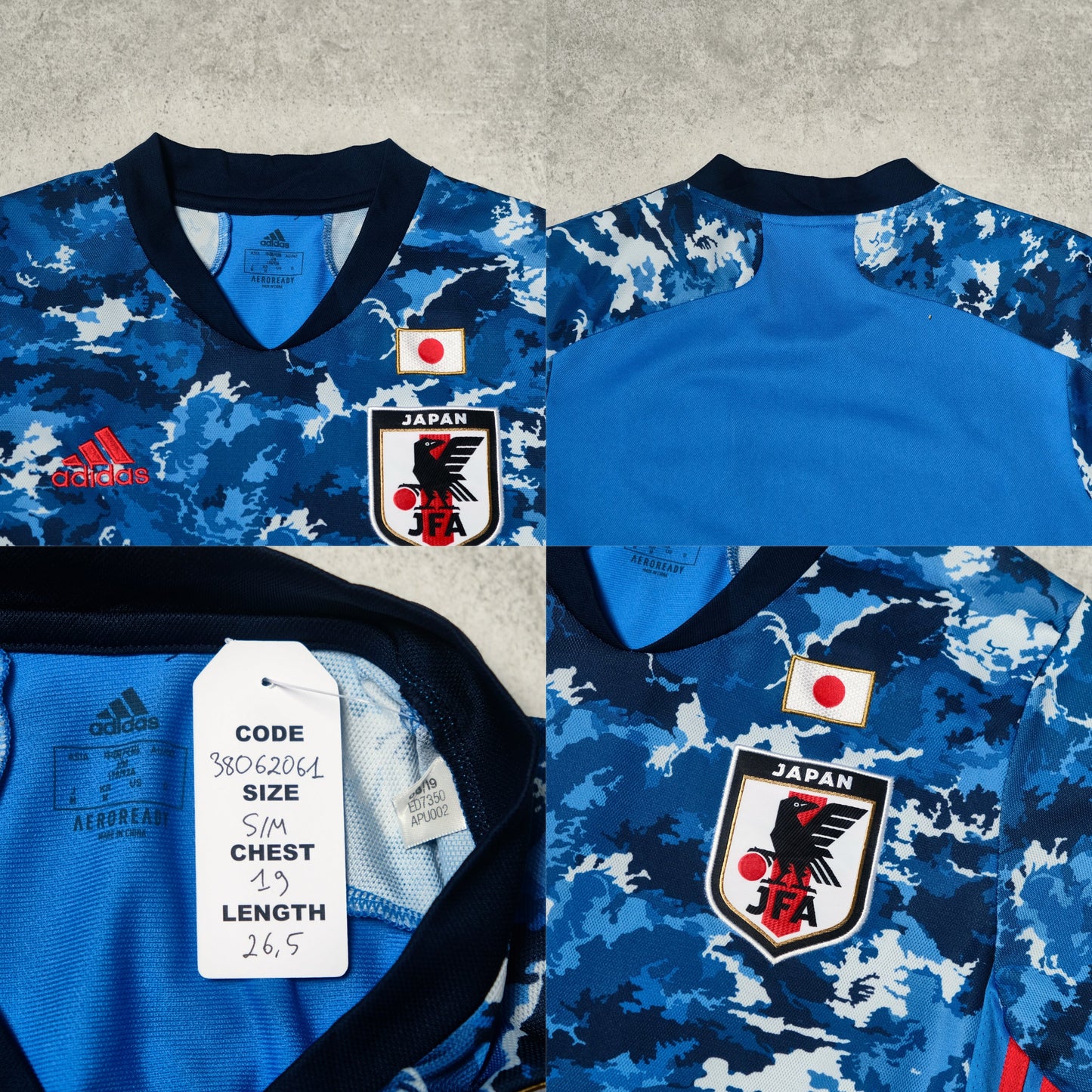 2020/21 Japan Home Shirt Adidas (S/M)