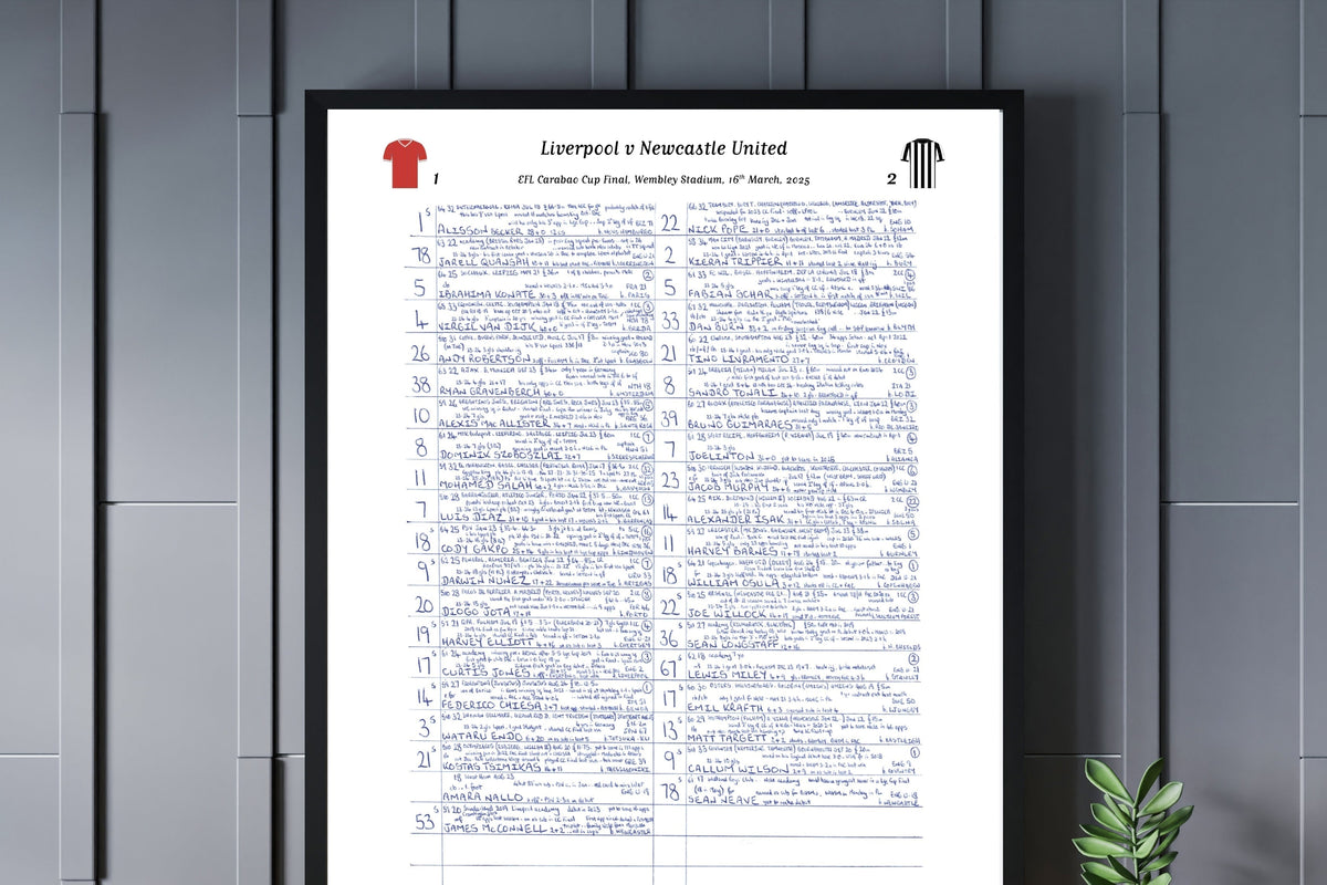 FOOTBALL Newcastle United v Liverpool, Carabao Cup Final, Wembley, 16th March, 2025