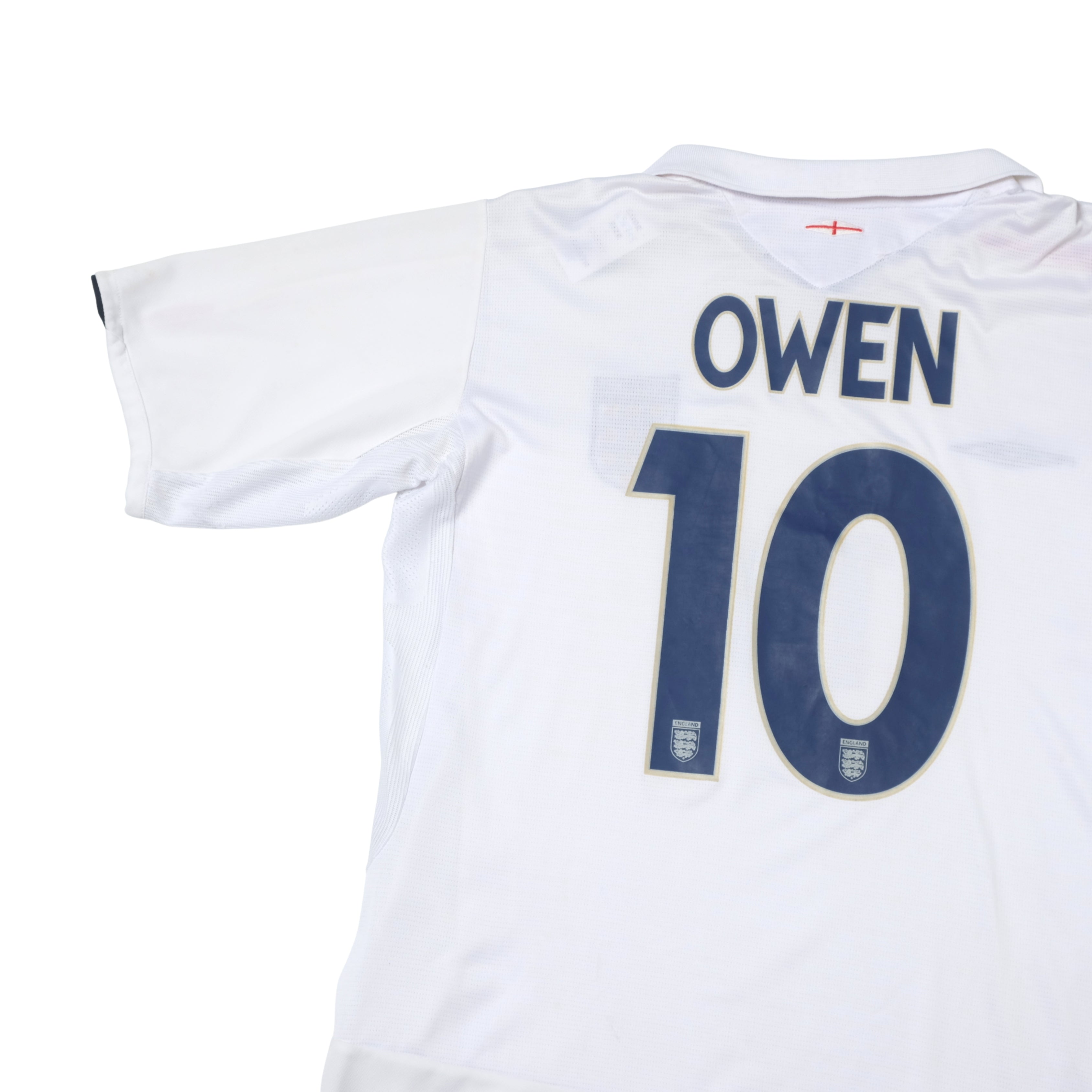 2006/08 England Home Shirt Umbro Owen (L) – Casual Football Shirts