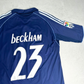 2005/06 Real Madrid Away Shirt Adidas Beckham (M/L)