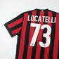 2017/18 AC Milan Home Shirt Adidas Locatelli (M)