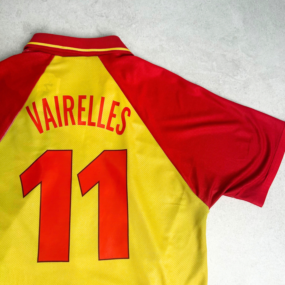 1998/1999 Lens Home Shirt Umbro Vairelles (M)