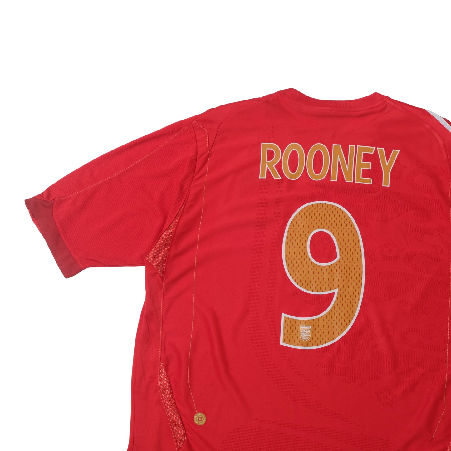 2006/08 England Away Shirt Umbro Rooney (L)