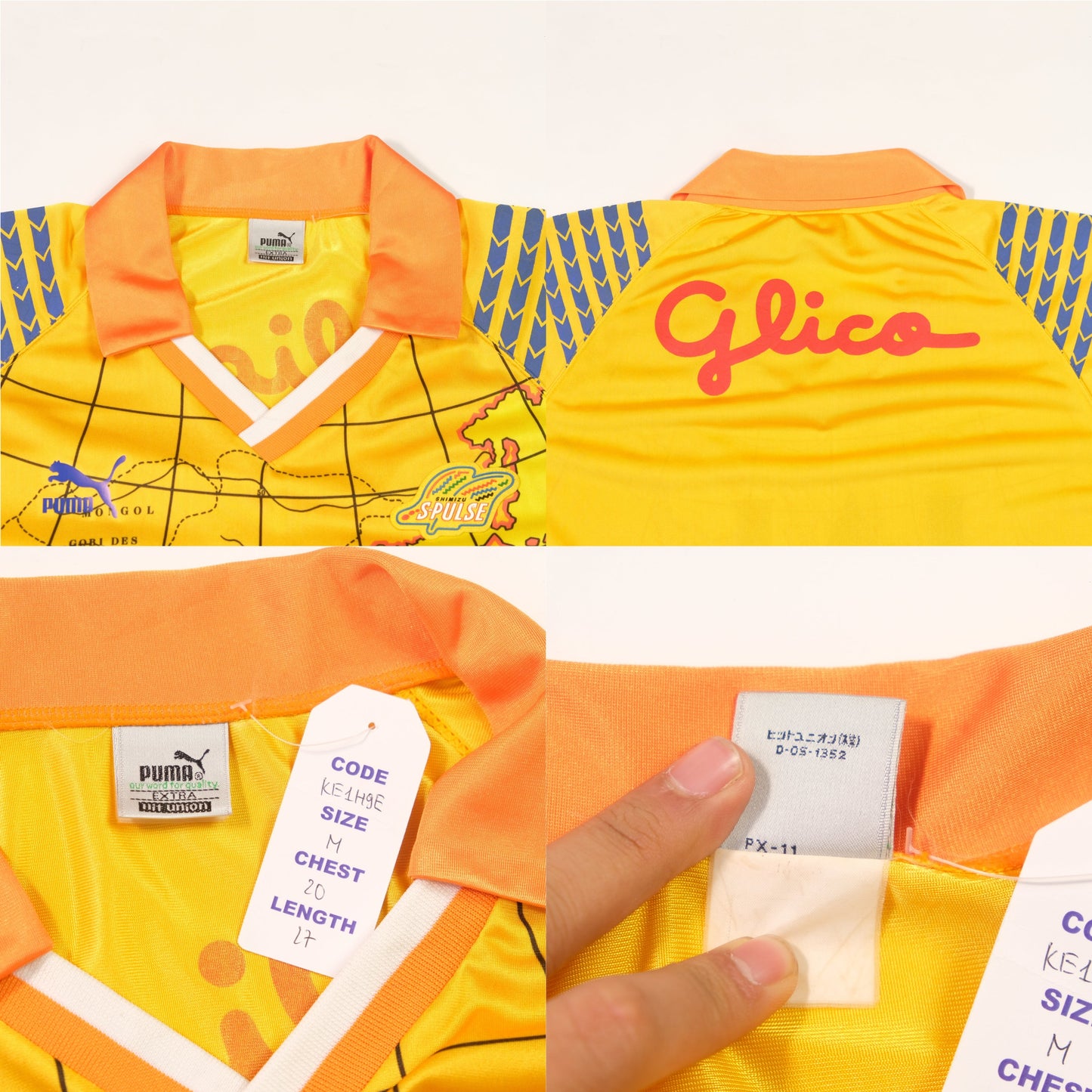 1992/93 Shimizu S-Pulse Home Shirt Puma J-League (M)