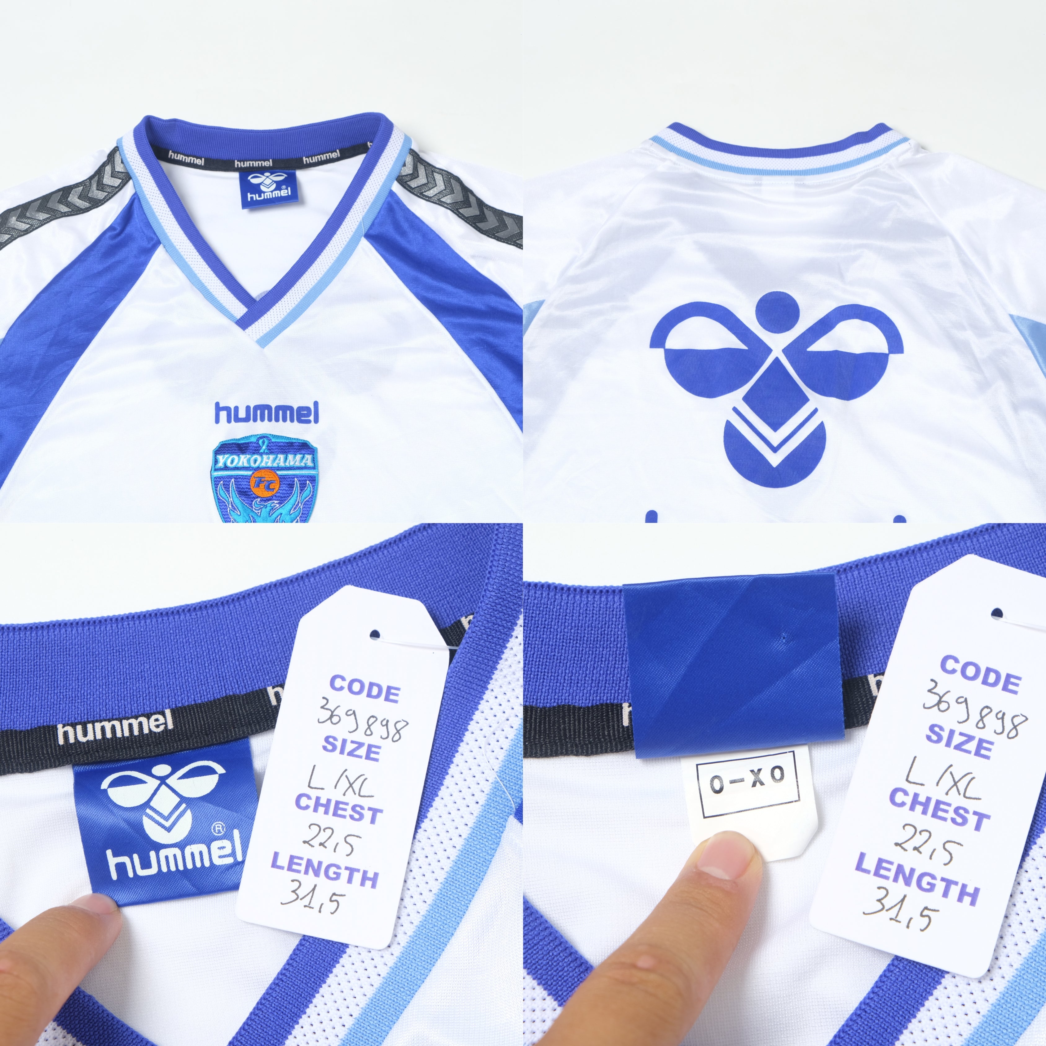 2002 Yokohama FC Training Shirt Hummel J-League (L/XL) – Casual