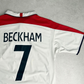 2003/05 England Home Shirt Umbro Beckham (M/L)