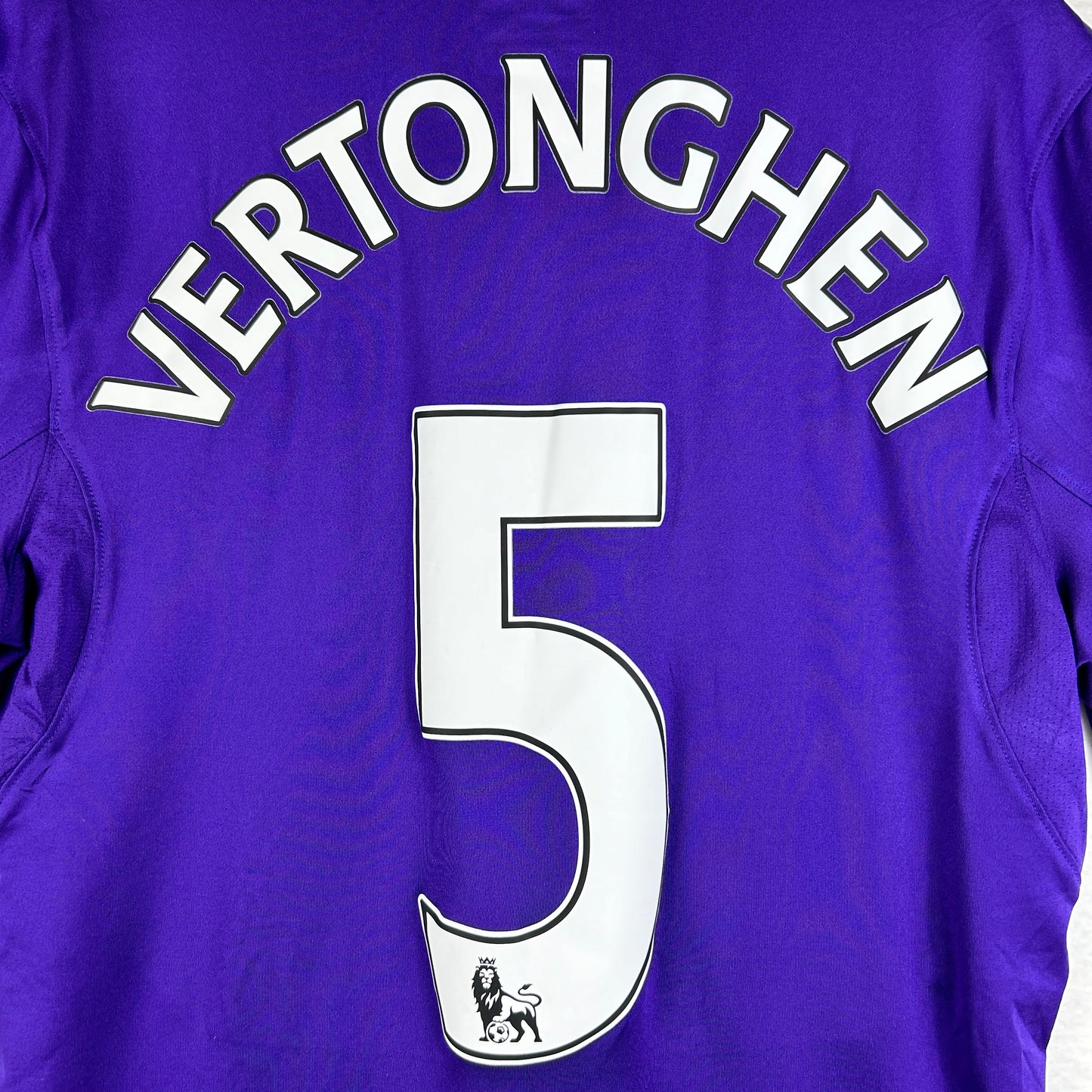 Tottenham Hotspur 2015/2016 Player Issue Third Shirt - Vertongen 5