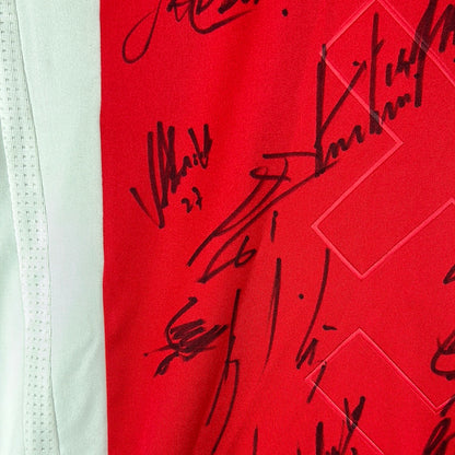 Ajax 2006/2007 Signed Home Shirt - Squad Signed