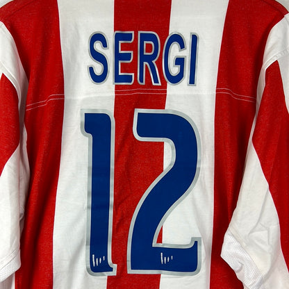 Atletico Madrid 2002/2003 Player Issue Home Shirt - Sergi 12 - Big Fish