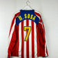 Atletico Madrid 2004/2005 Player Issue Home Shirt  - Disque Si