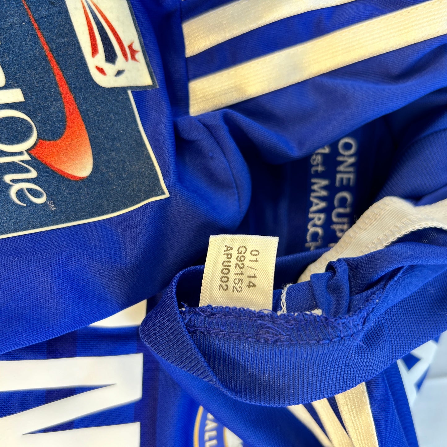 Chelsea 2014/2015 Capital One Match Issued Home Shirt